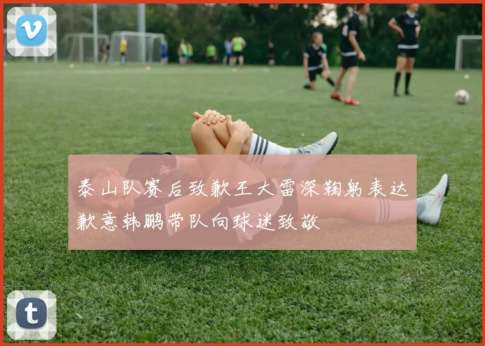 泰山队赛后致歉王大雷深鞠躬表达歉意韩鹏带队向球迷致敬